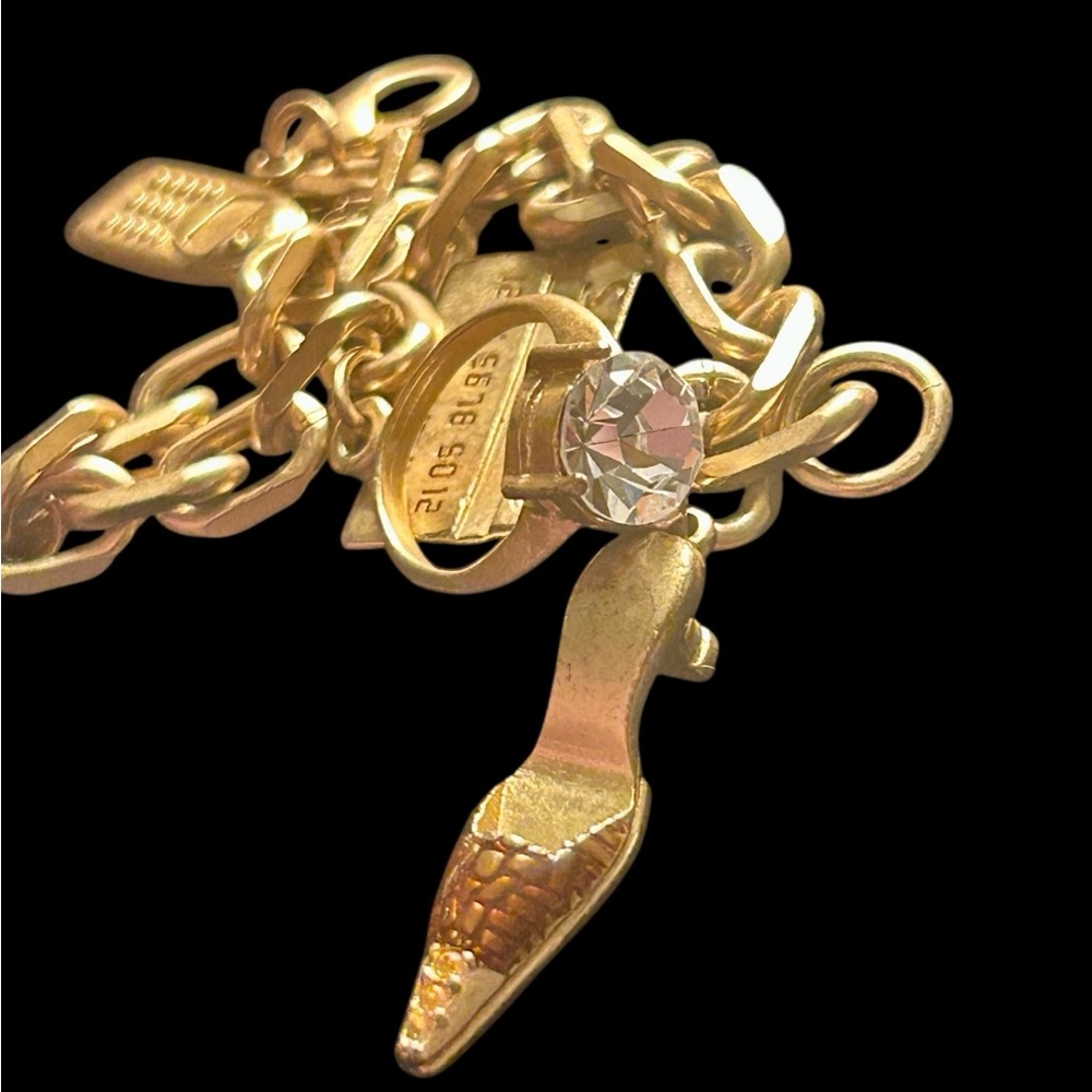 Avon Charm Bracelet Cell Phone Credit Card Shoe Lipstick ππ π³ - Picture 6 of 10